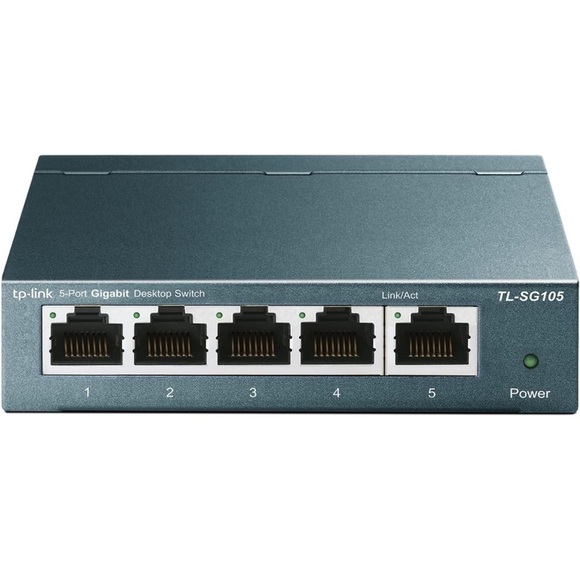 TP-Link NIP TL-SG105 5 Port Gigabit Ethernet Switch Network Hub, Ethernet - Picture 1 of 6